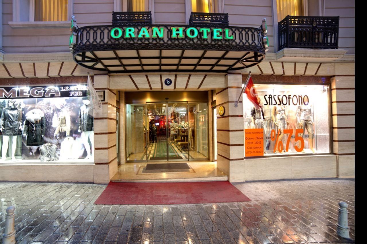 Oran Hotel Стамбул Экстерьер фото